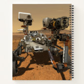 Carnet Rover De La Persévérance Qui Fonctionne Sur La Sur (Dos)