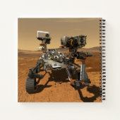 Carnet Rover De La Persévérance Qui Fonctionne Sur La Sur (Dos)