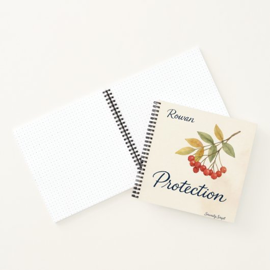 Carnet Rowan — Protection Spiral Notebook (Intérieur)