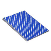 Carnet Royal Blue Combination Pois par STaylor (Côté Droit)