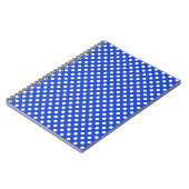 Carnet Royal Blue Combination Pois par STaylor (Côté gauche)