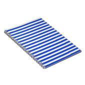 Carnet Royal Blue Combination Stripes par Shirley Taylor (Côté Droit)