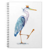 Carnet Royal Blue Heron (Devant)
