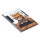 Carnet Royal Chat | Journal Élégant et Mignon de C (Côté Droit)