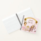Carnet Royal Princess Castle Carriage Rose Gold Girl (Intérieur)