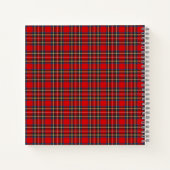 Carnet Royal Stewart Tartan Plaid Scottish Motif (Dos)