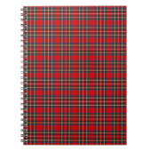 Carnet Royal Stewart Tartan Plaid Scottish Motif (Devant)