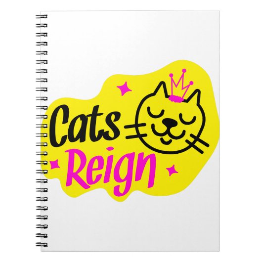 Carnet royaume des chats (Devant)