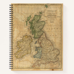 Carnet Royaume-Uni d'Angleterre, d'Écosse et d'Irlande