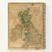 Carnet Royaume-Uni d'Angleterre, d'Écosse et d'Irlande (Dos)