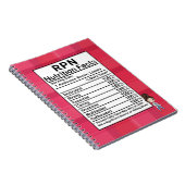 Carnet RPN mignon (Côté Droit)