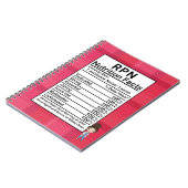 Carnet RPN mignon (Côté gauche)