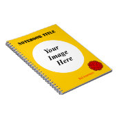 Carnet Ruban à fleurs rouges Modèle par Kenneth Yoncich (Côté Droit)