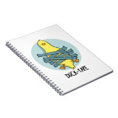 Carnet Ruban adhésif canard drôle ruban adhésif jeu de mo (Côté Droit)