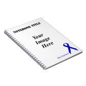 Carnet Ruban Blue Standard par Kenneth Yoncich (Côté Droit)