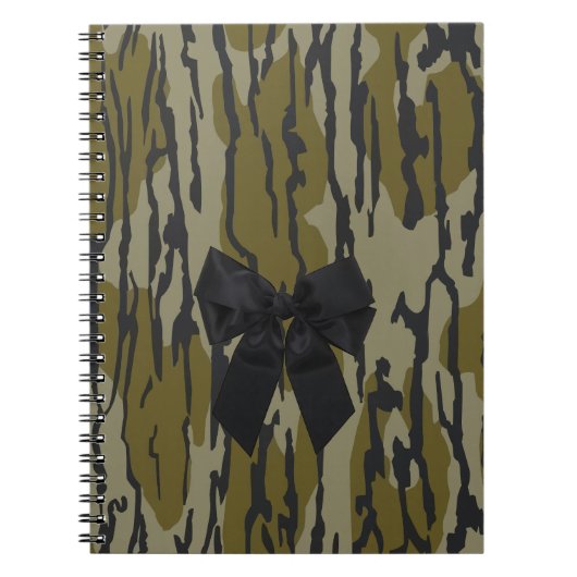 Carnet Ruban Camo Cute Bow Bottomland pour Femmes et Fill (Devant)