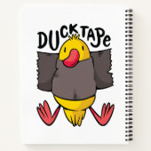 Carnet Ruban Canard Drôle (Dos)