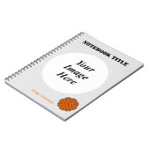 Carnet Ruban de fleurs orange Modèle par Kenneth Yoncich (Côté gauche)