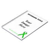 Carnet Ruban de la Lime Green Standard par Kenneth Yoncic (Côté gauche)