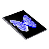 Carnet Ruban de sensibilisation aux maladies de la SLA (Côté Droit)