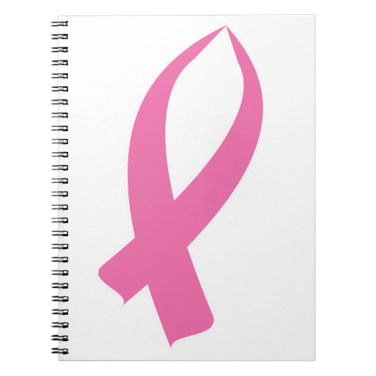 Carnet Ruban de sensibilisation (rose) (Devant)