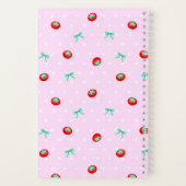 Carnet Ruban de Tomate Point Rose (Verso)