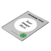 Carnet Ruban de trèfle vert par Kenneth Yoncich (Côté gauche)