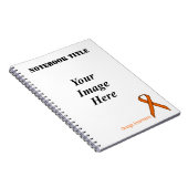 Carnet Ruban orange standard par Kenneth Yoncich (Côté Droit)