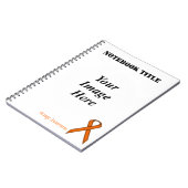 Carnet Ruban orange standard par Kenneth Yoncich (Côté gauche)