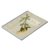 Carnet Rubans et penderie rose CC0833 Romantique rétro (Côté gauche)