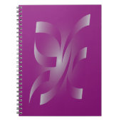 Carnet Rubans magenta (Devant)