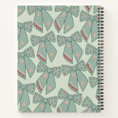 Carnet Rubans Vert Sauge (Dos)