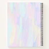 Carnet Rubriques de peinture Pastel (Dos)