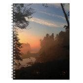 Carnet Ruby Beach À Travers Les Arbres (Devant)