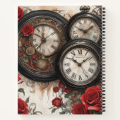 Carnet Ruby & Black Steampunk (Dos)