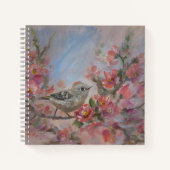 Carnet Ruby Kinglet Bird (Devant)