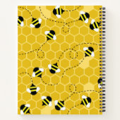 Carnet Ruche de bébé abeille mignonne (Dos)