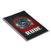 Carnet rude, crâne et ours (Côté Droit)