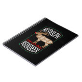 Carnet Rudolph le Renne à Viande Rouge (Côté gauche)