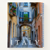 Carnet Rue de la ville étroite, Italie (Dos)