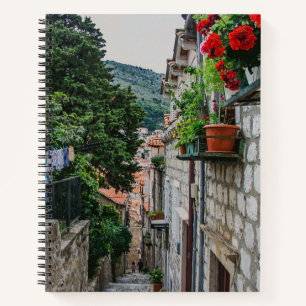 Carnet Rue de pierre étroite à Dubrovnik