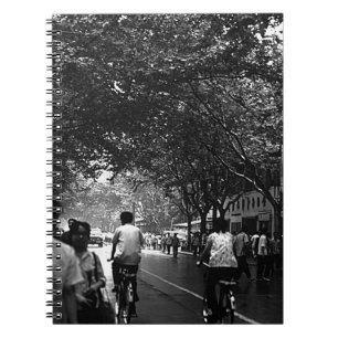 Carnet rue de Shanghai Chine 1970