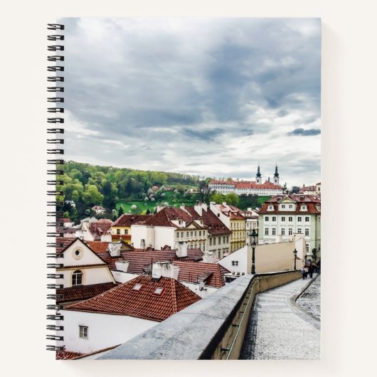 Carnet Rue du centre de Prague (Devant)
