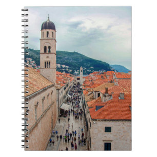 Carnet Rue principale de Dubrovnik, Croatie