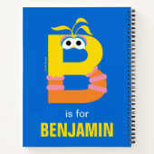 Carnet Rue Sésame | B est pour Big Bird (Dos)