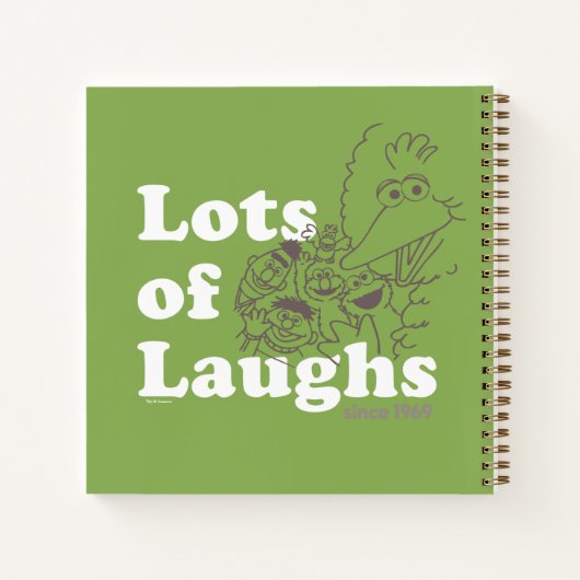 Carnet Rue Sésame | Beaucoup de rires depuis 1969 (Dos)