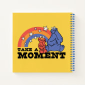 Carnet Rue Sésame | Elmo & Cookie Take a Moment (Dos)