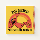 Carnet Rue Sésame | Elmo Soyez gentil avec votre esprit (Dos)