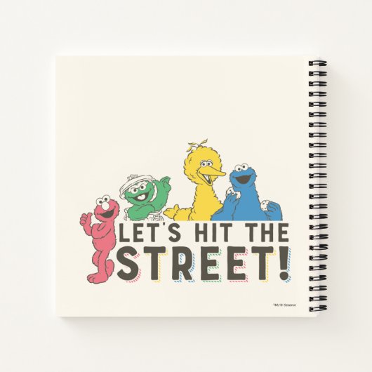 Carnet Rue Sésame | Faisons un tour dans la rue ! (Dos)