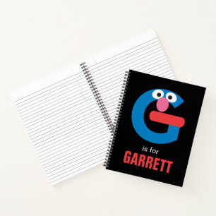 Carnet Rue Sésame G est pour Grover